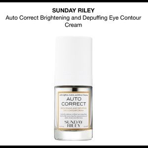 Sunday Riley Brightening and Depuffing Eye Contour